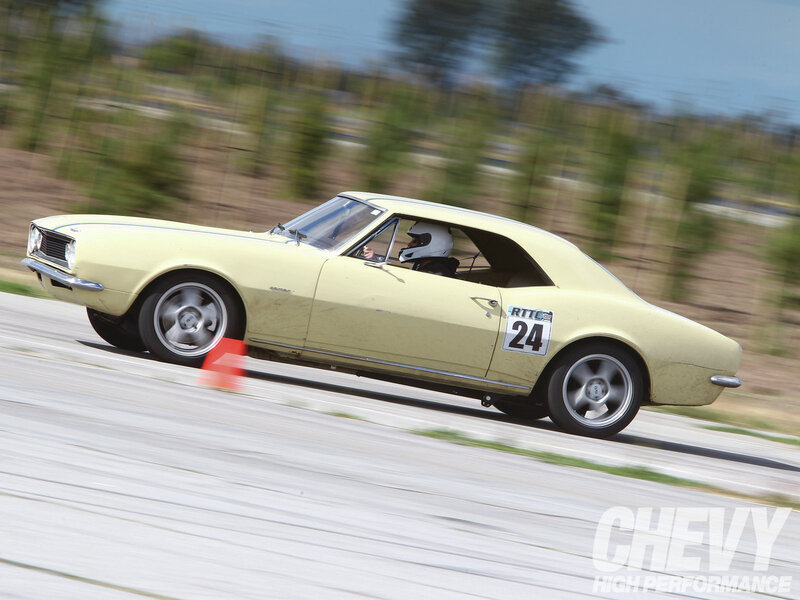 Yellow Race Car — Dynamic, Afternoon, Photograph, Driver