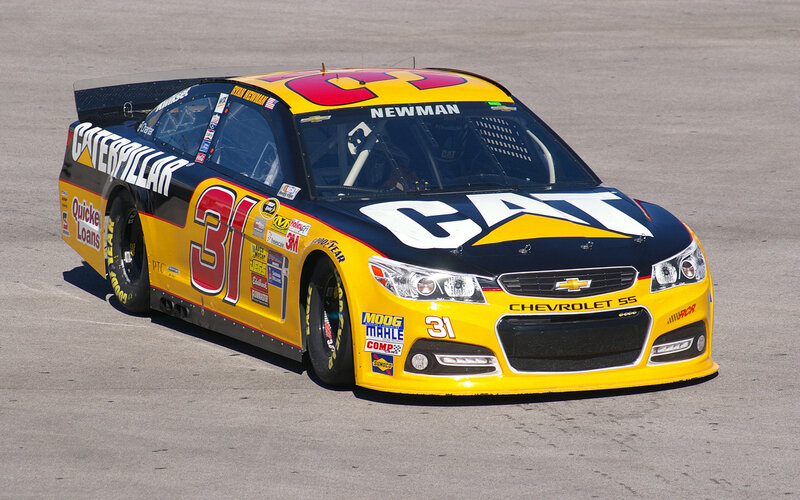 Yellow Race Car — Dynamic, Afternoon, Photograph, Race Track, Chevrolet Ss