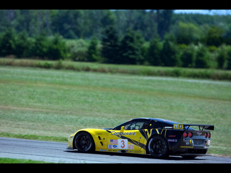 Yellow Race Car — Dynamic, Afternoon, Photograph, Race Track, Field
