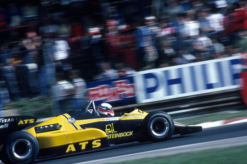 Yellow Race Car — Dynamic, Photograph, Driver, Crowd