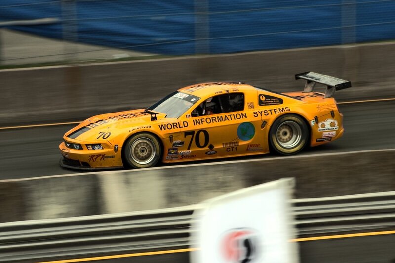 Yellow Race Car — Dynamic, Photograph, Race Track, Driver, Tire, Black