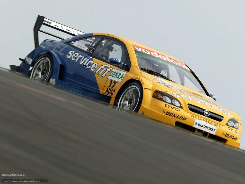 Yellow Race Car — Dynamic, Photograph, Race Track, Wings