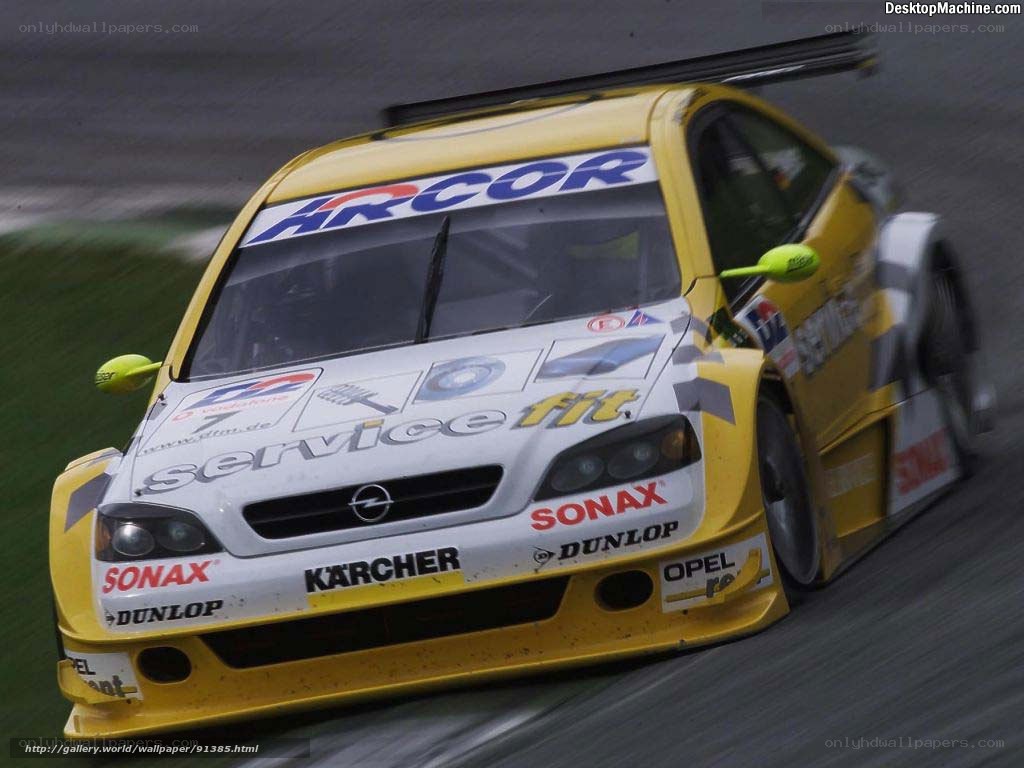 yellow race car on track
