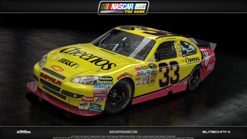 Yellow Race Car