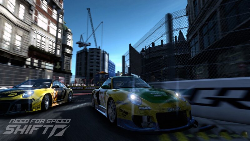 Yellow Race Cars — Dynamic, Afternoon