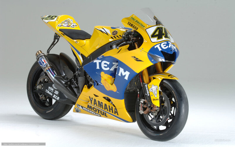 Yellow Racing Motorcycle — Neutral, Photograph, Racing Bike