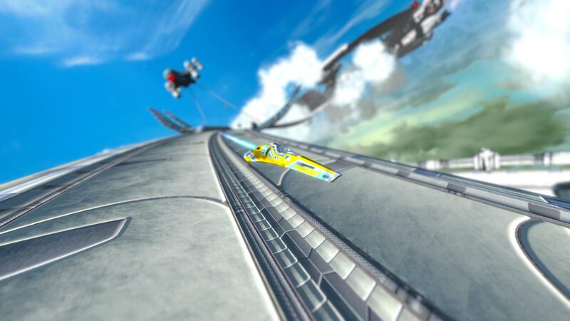Yellow Racing Pod