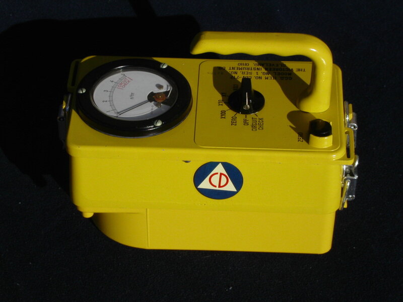 yellow radiation detector