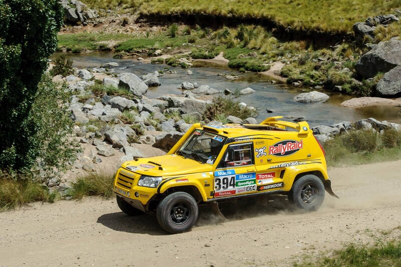 Yellow Rally Car — Active