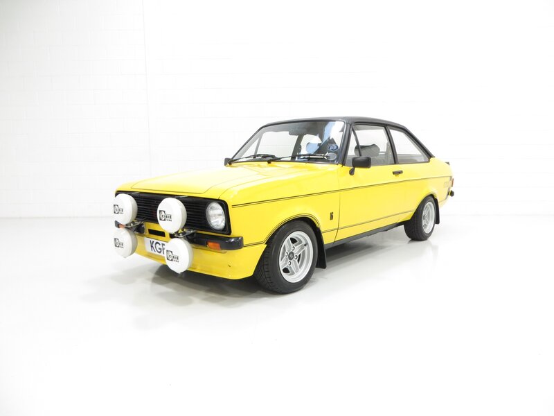 Yellow Rally Car — Neutral, Photograph