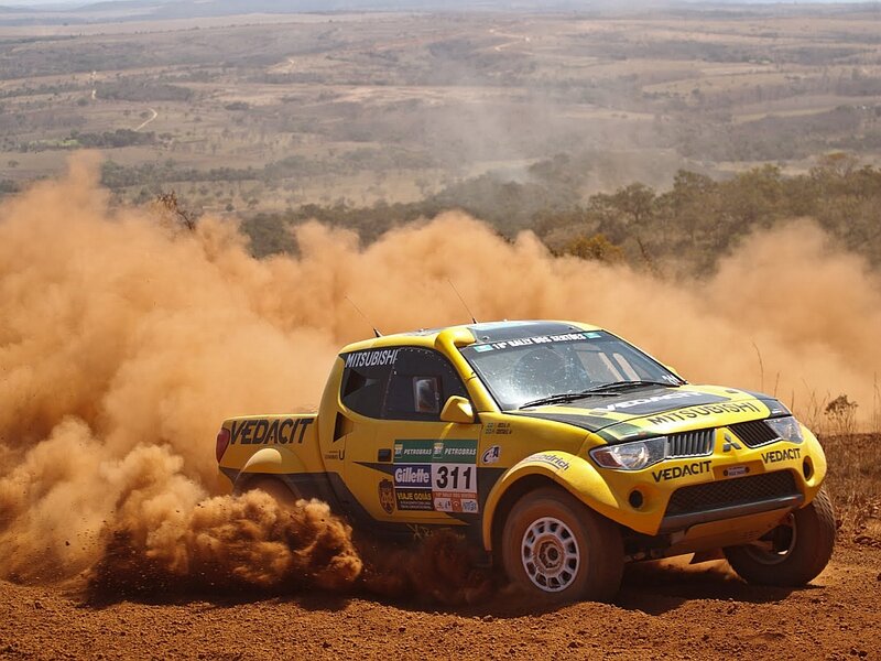 Yellow Rally Truck