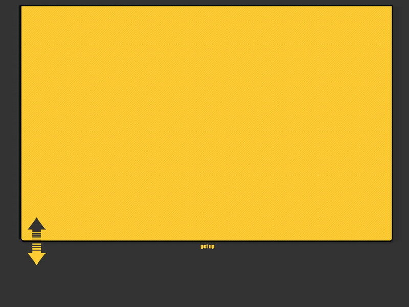 Yellow Rectangle with Arrows
