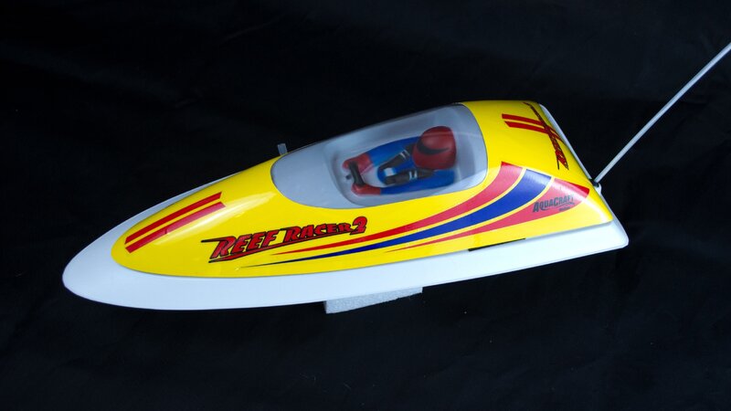 Yellow Remote Control Boat