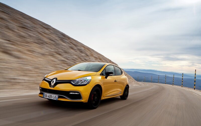 Yellow Renault Car