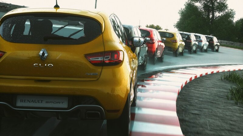 Yellow Renault Clio Cars