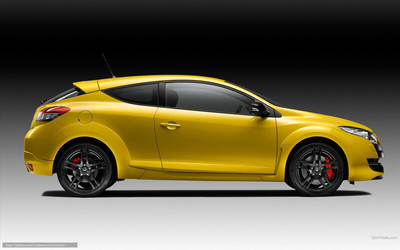 Yellow Renault Megane