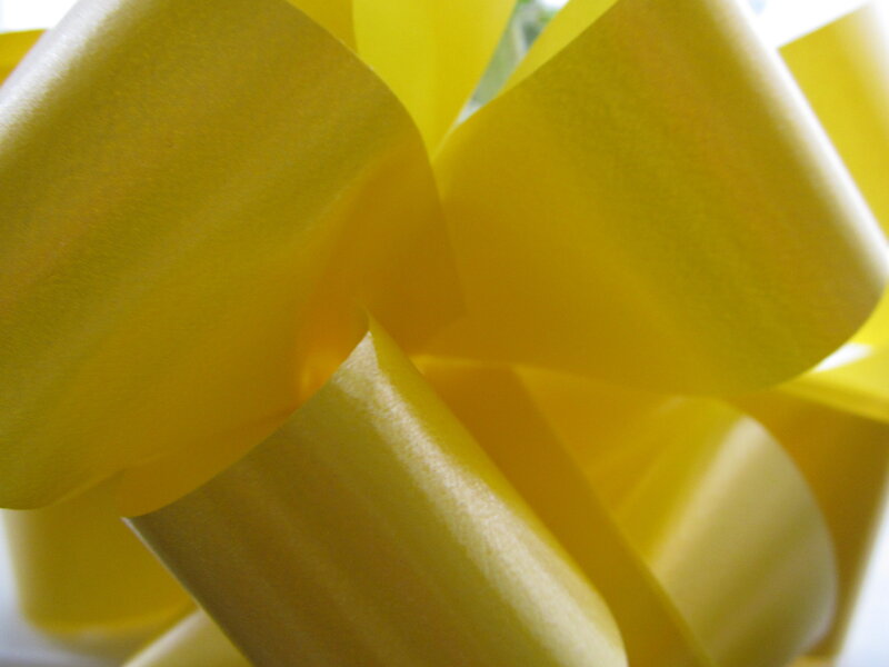 Yellow Ribbon Bow