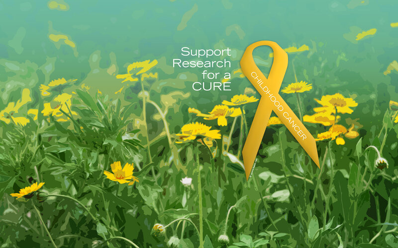 Yellow Ribbon in Field