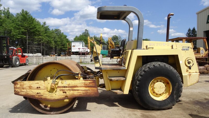 Yellow Road Roller — Outdoor, Afternoon