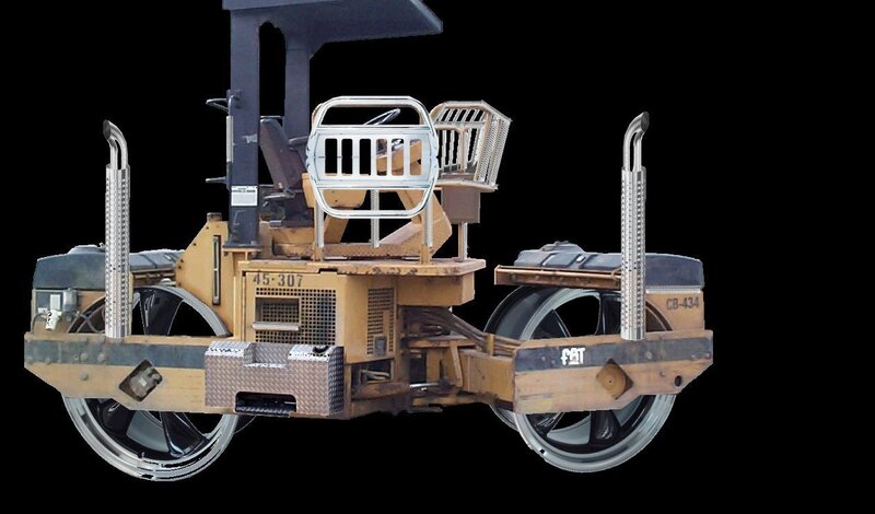 Yellow Road Roller