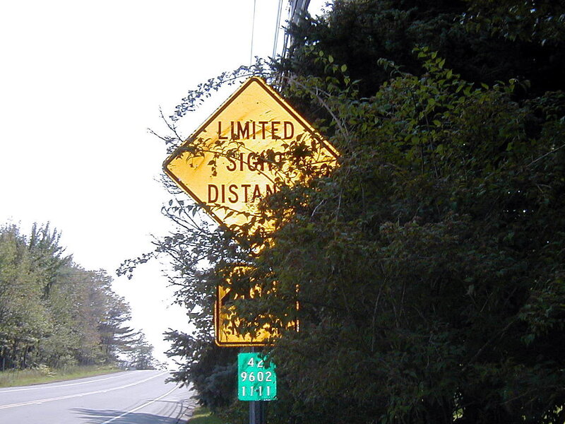 Yellow Road Sign — Neutral