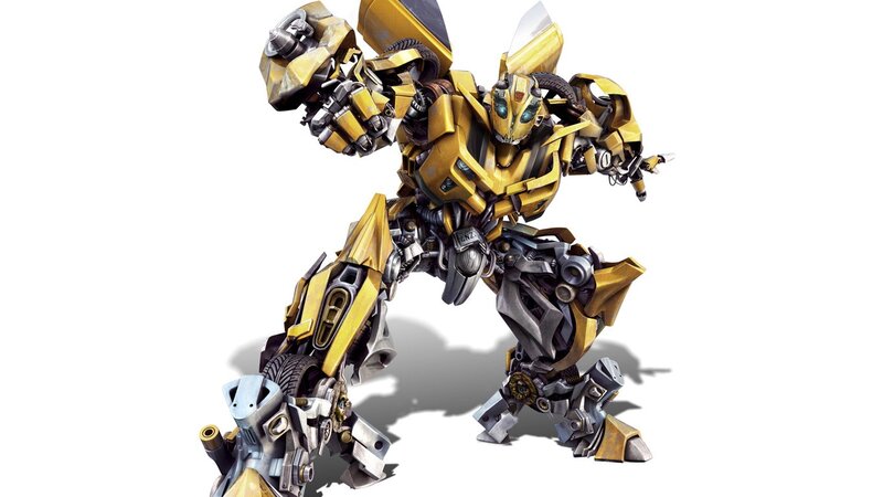 Yellow Robot Character — Dynamic, 3d Render, Mechanical Parts, Wheels