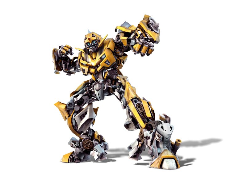 Yellow Robot Character — Dynamic, 3d Render