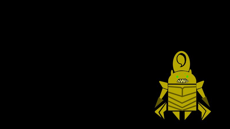 Yellow Robot Scorpion