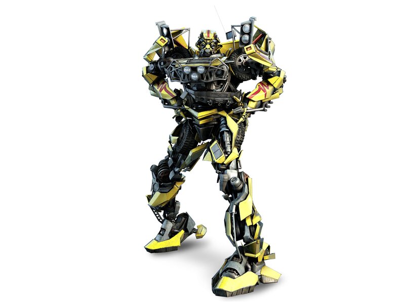 yellow robot transformer