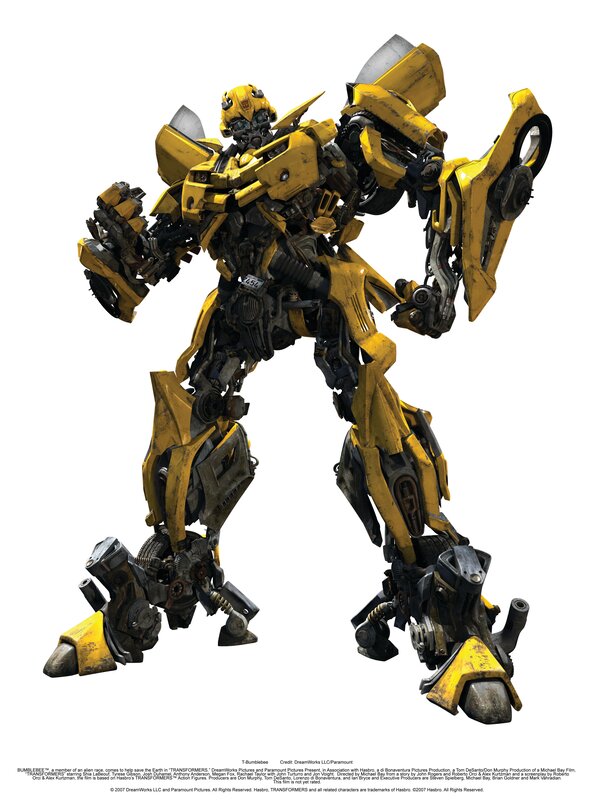 Yellow Robot Transformer — Action