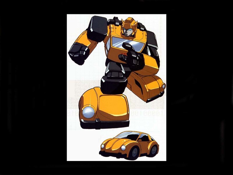 Yellow Robot Transformer — Neutral