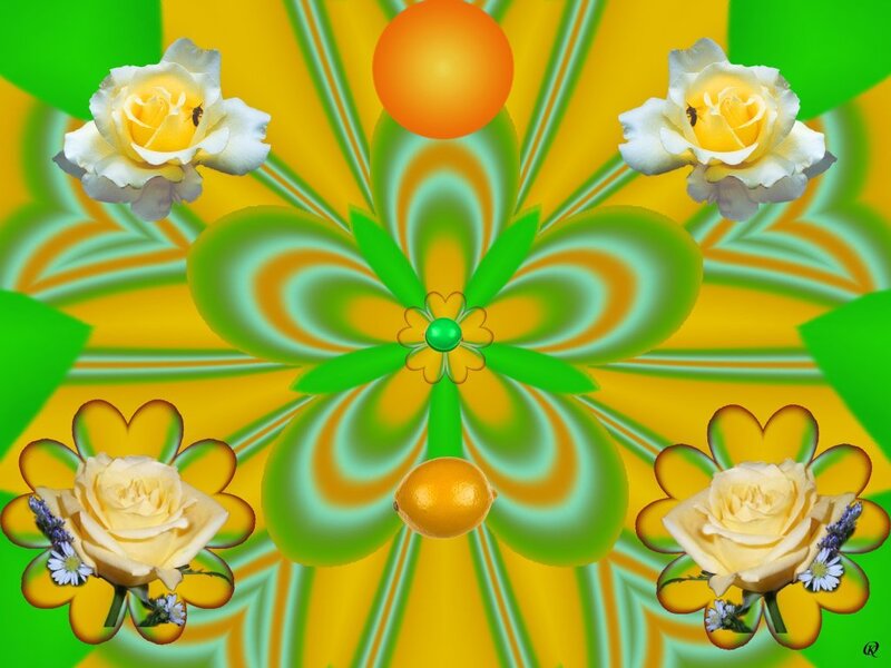 Yellow Roses and Lemons