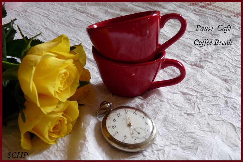Yellow Roses and Mugs