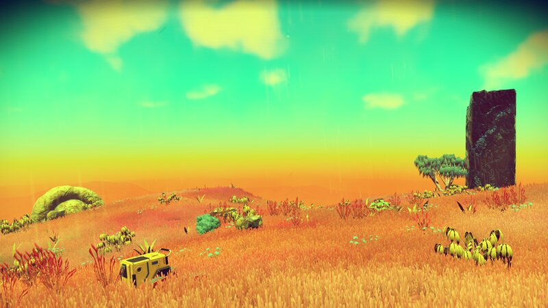 Yellow Rover in Field