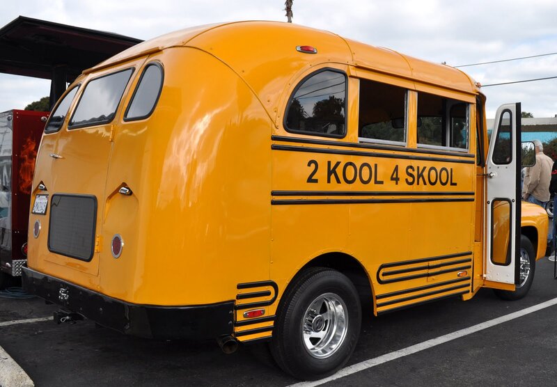 Yellow School Bus — Neutral, Afternoon