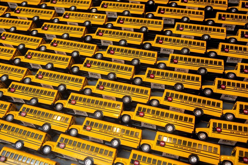 Yellow School Bus Toys