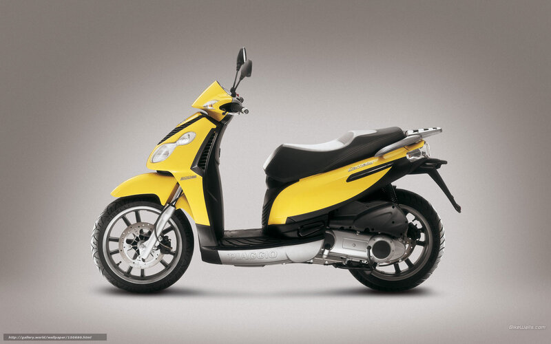 Yellow Scooter — Neutral, Photograph, Seat, Wheel