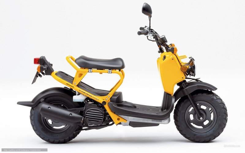 Yellow Scooter