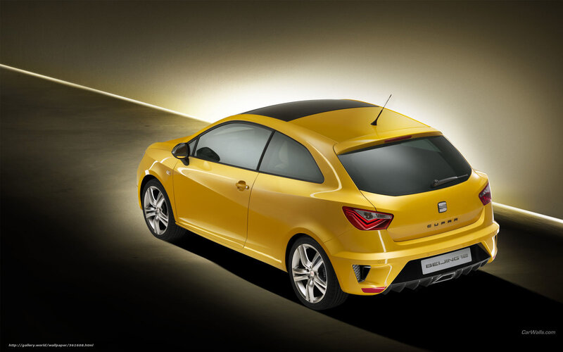 Yellow SE CUPRA Car