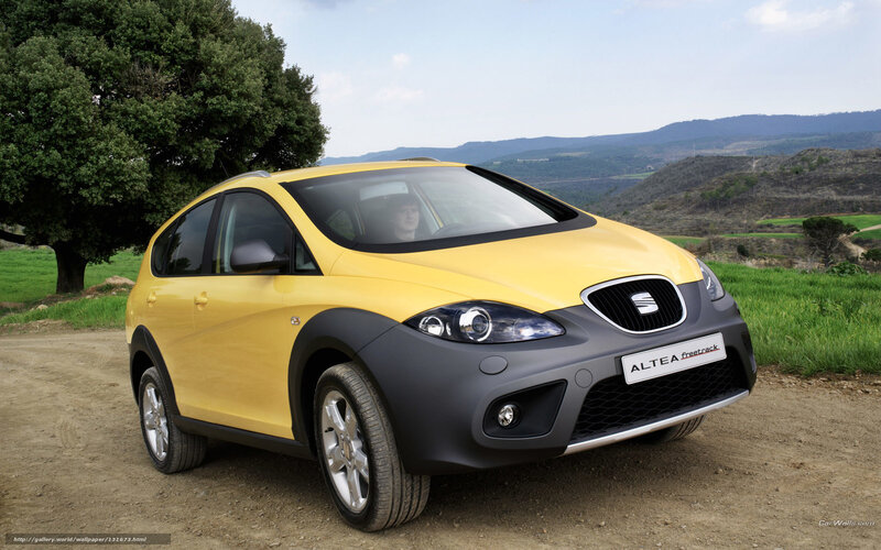 Yellow Seat Altea Car