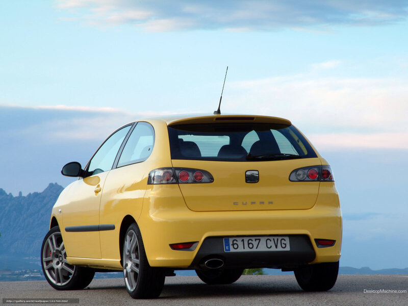 Yellow SEAT Cupra Car — Serene, Afternoon