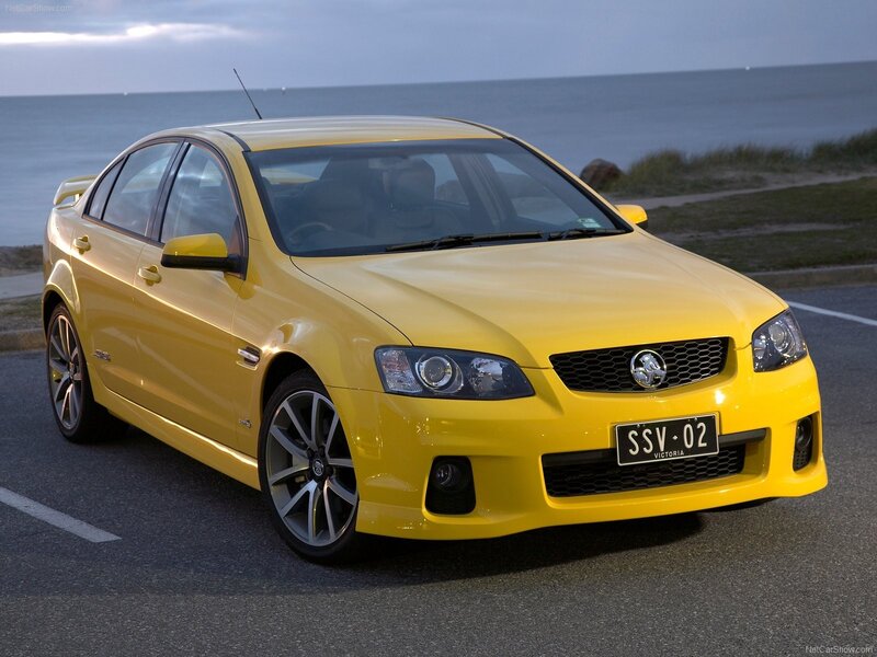Yellow Sedan Car — Calm, Sunset