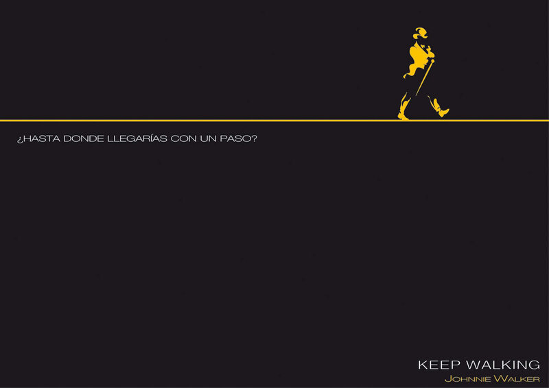 Yellow Silhouette of Man