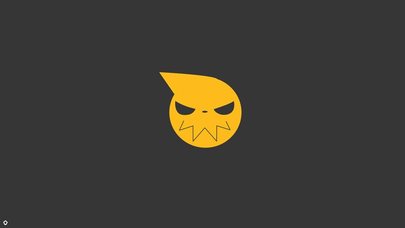 Yellow Skull Logo — Menacing