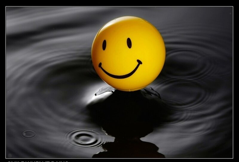 Yellow Smiley Ball — Calm