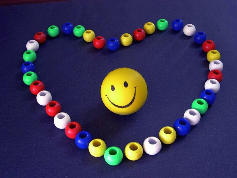 Yellow Smiley Ball