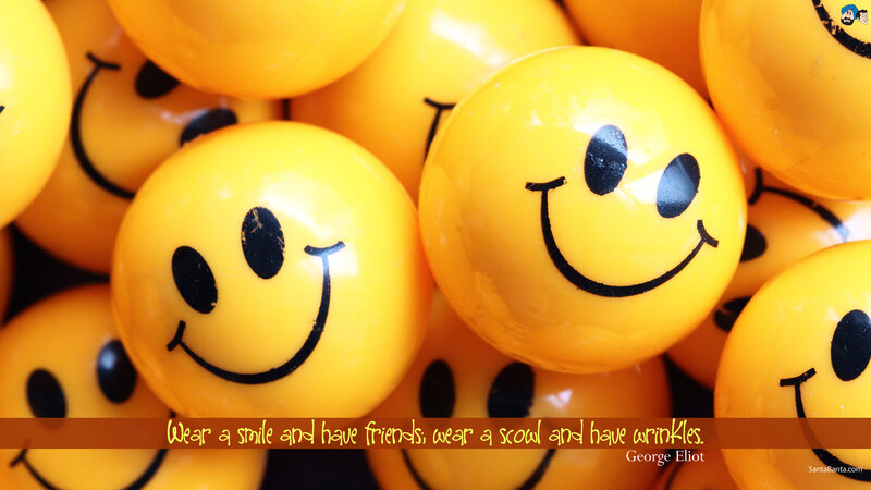 Yellow Smiley Balls — Cheerful
