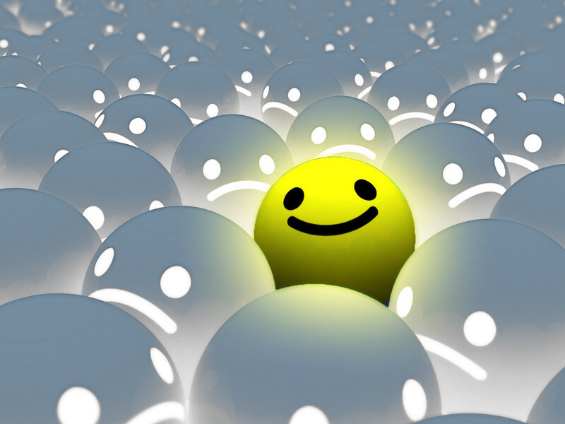 Yellow Smiley Face — Neutral