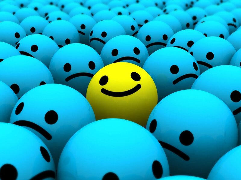 Yellow Smiley Face — Optimistic