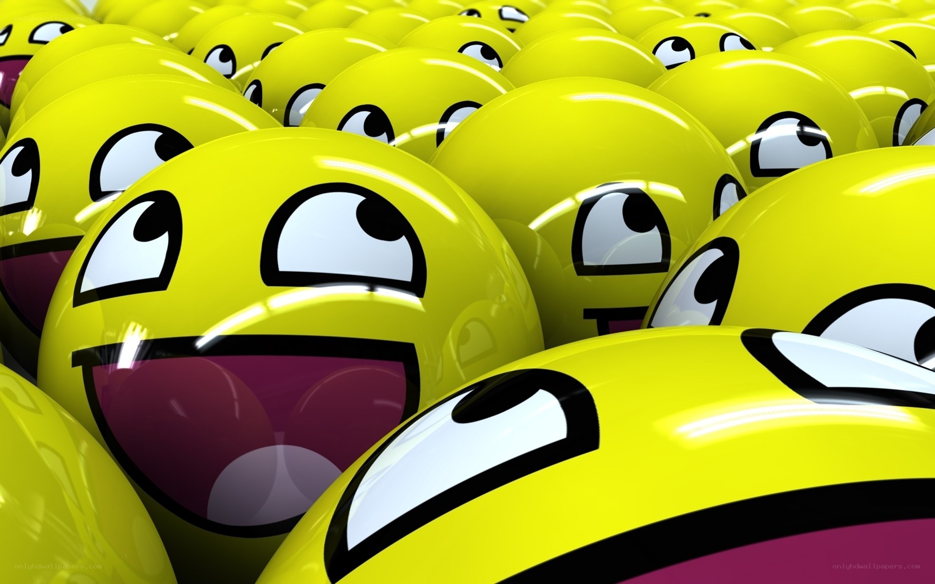 yellow smiley faces